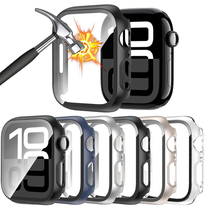 Jewelry Smart Watches - Verre trempé + étui pour Apple