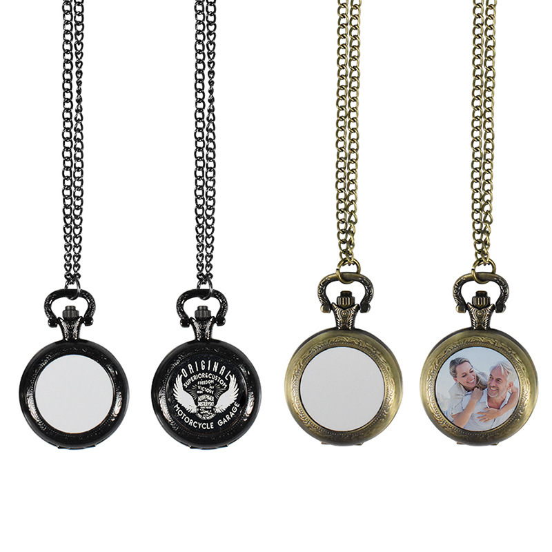 Jewelry And Watches - Collier pendentif montre de poche vintage