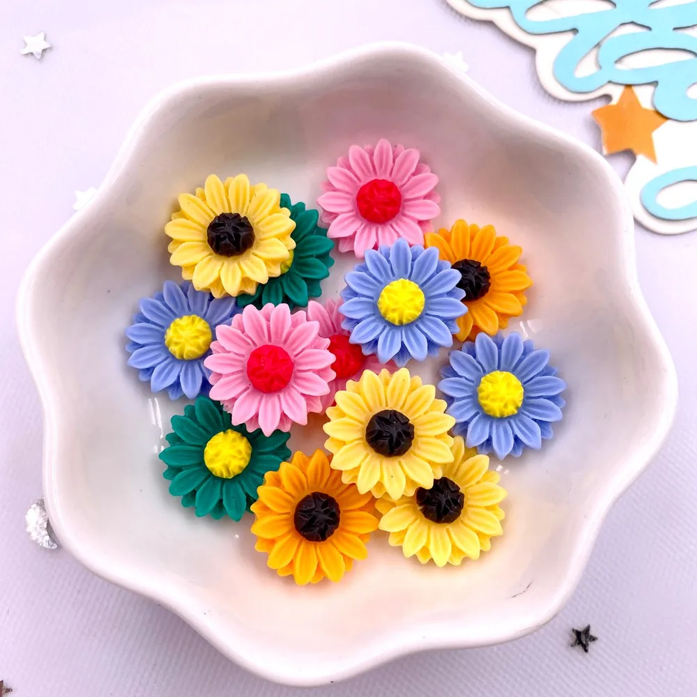 Paradise Jewelry & Watches Llc Miami Reviews - Figurine de tournesol en résine colorée,