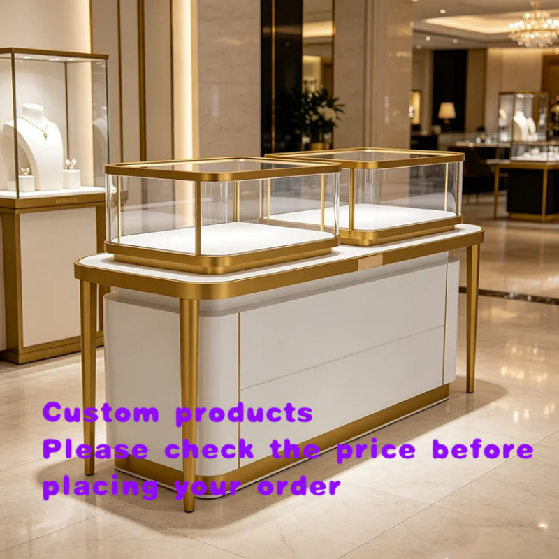Jewelry And Watches Stores - Vitrine de présentation de bijoux et