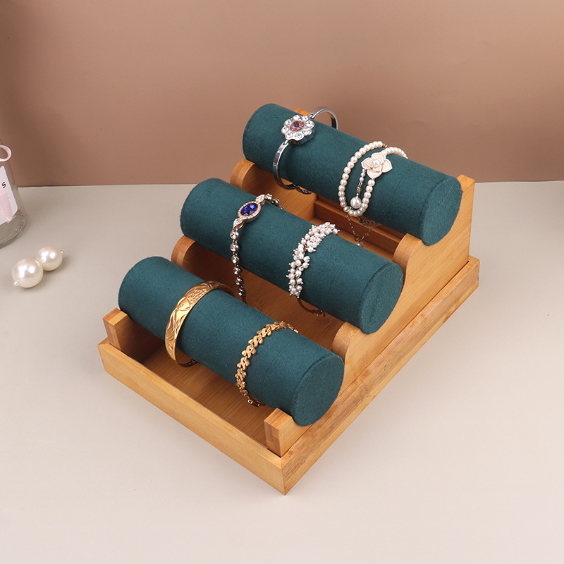 Jewelry And Watches Stores - Présentoir de bracelets à 3 niveaux,