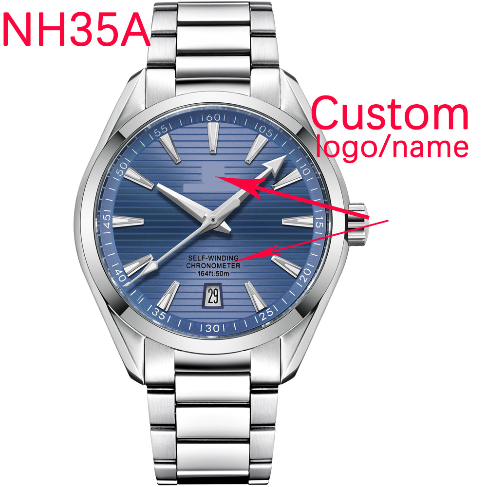 Jewelry And Watches - Luxe NH35 Movt Logo personnalisé 41mm