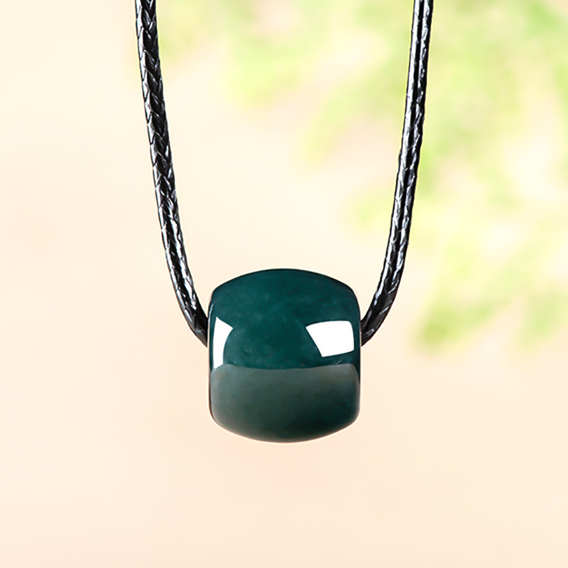 Jewelry & Watches Sp Z Oo Opinie - Collier pendentif en perles de jadeite