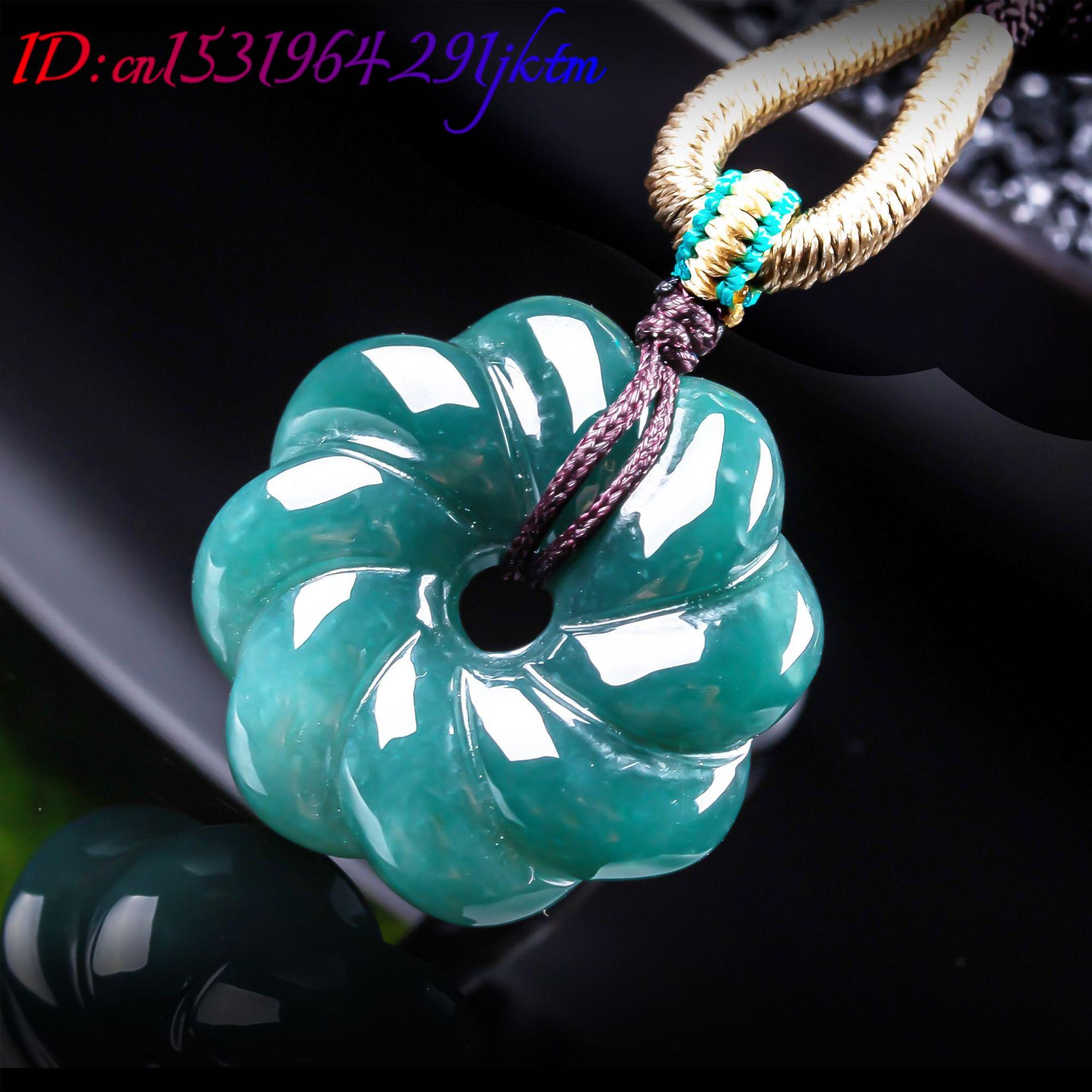 Collier avec pendentif en jade - Jewelry & Watches Sp Z Oo Opinie avis et prix