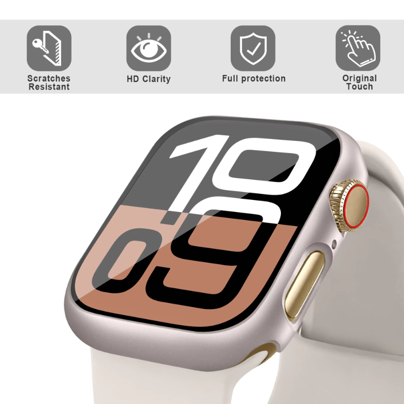 Verre trempé + étui pour Apple - Jewelry Smart Watches avis et prix