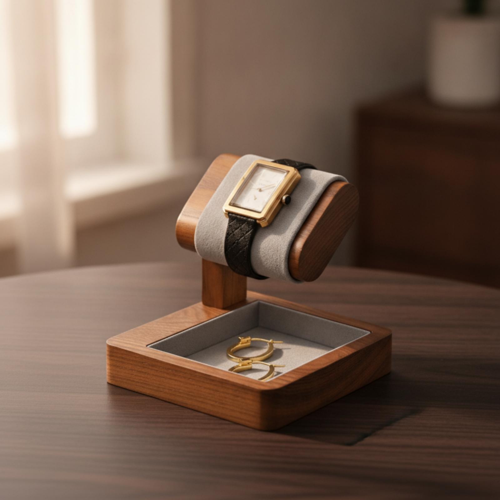 Support de montres en bois mas - Jewelry And Watches Stores avis et prix