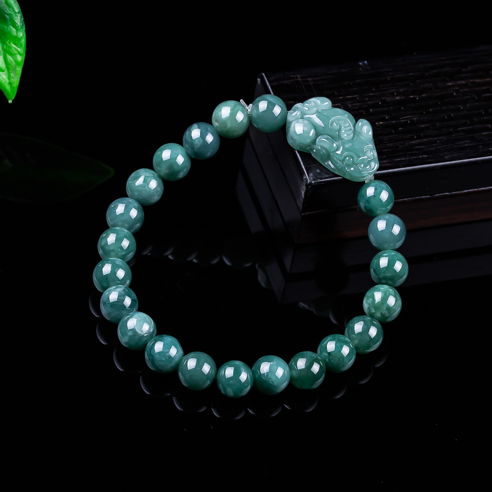 Bracelet Pixiu en jadéite birm - Jewelry & Watches Sp Z Oo Opinie avis et prix