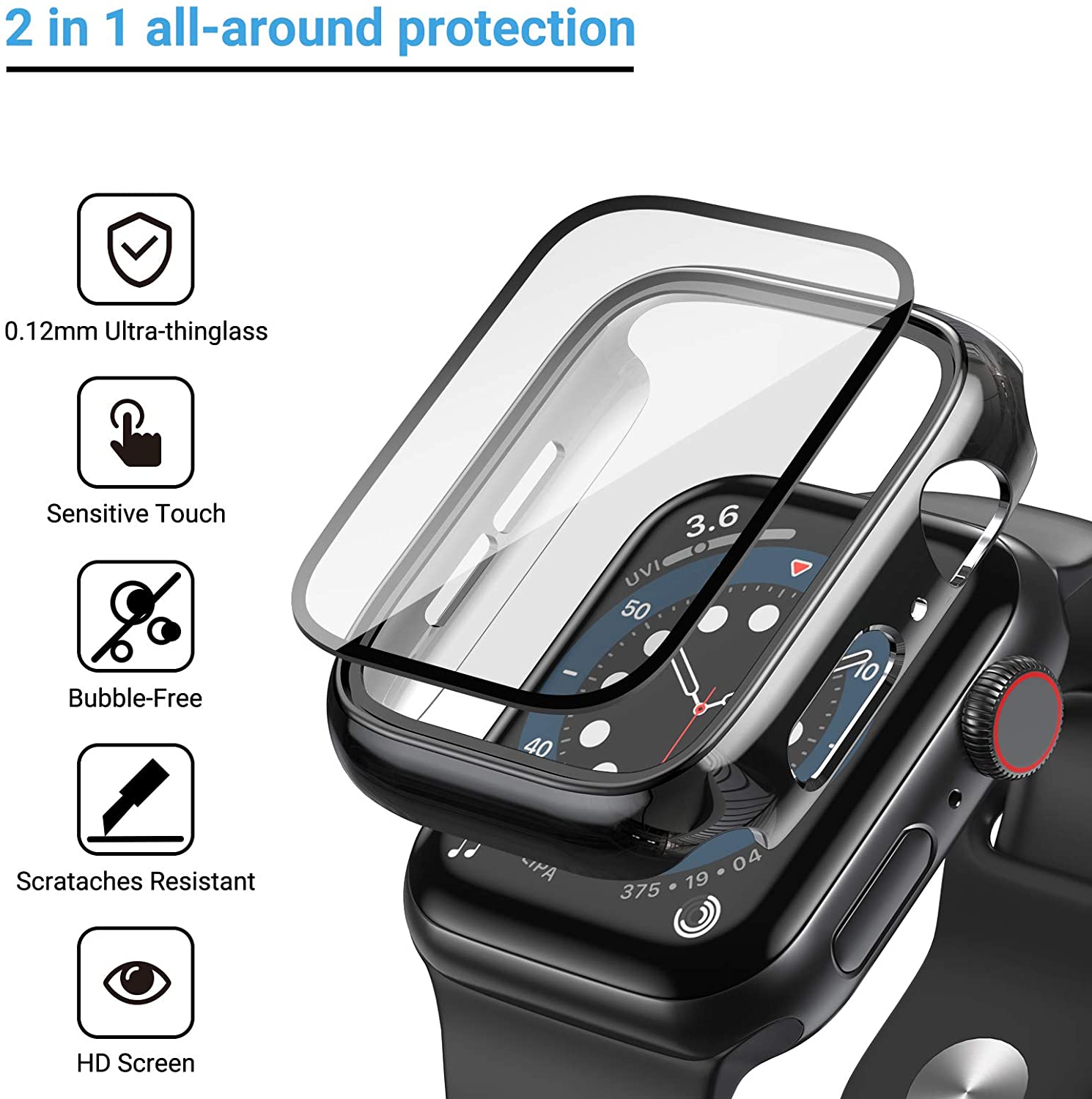 Verre + couvercle pour boîtier - Jewelry Smart Watches avis et prix
